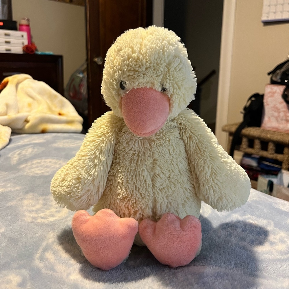 Jellycat Medium Bashful Duckling Duck